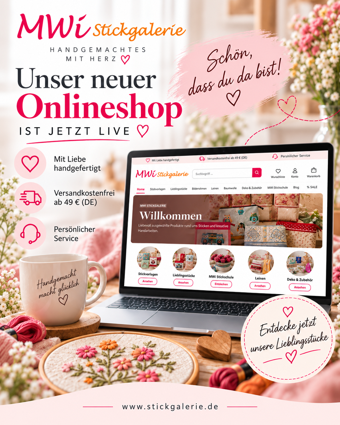 Unser neuer Onlineshop ist da!